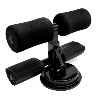 🇸🇬 Fast Delivery Sit Up Aid For Abs Training Exercise Bar Adjustable Height Double Bar Sit Up Foot Holder Fitness Body Building Situp
