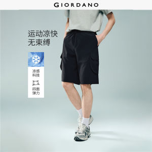 Giordano Beau Monde Men Men High Tech Cool Touch Shorts Free Shipping 13106215