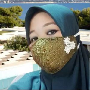 MASKER WAJAH MASKER BRUKAT MASKER CANTIK MASKER PESTA MASKER HIJAB