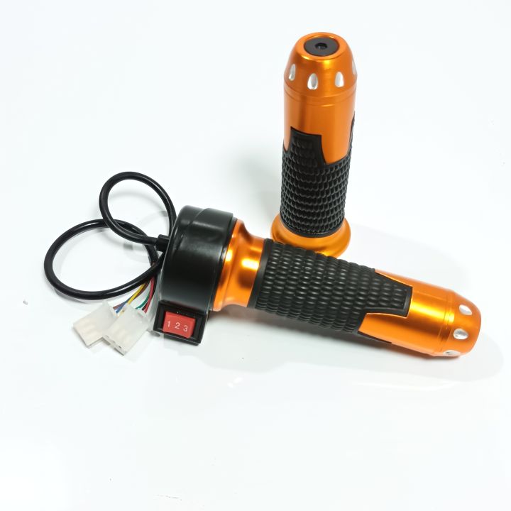 Three Speed Button ebike throttle with 3 speed button, 3 selector switch with elegant ...