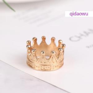 qidaowu Fashion Metal Crown For Dolls Kids Princess Empress Dollhouse Headwear Gift Toy