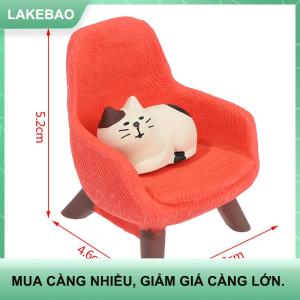 【LAKEBAO】 Mô phỏng ghế sofa nhỏ đồ chơi mô hình đồ nội thất cho nhà búp bê trang trí