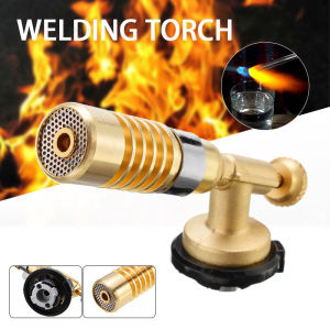 All Bronze Gas torch Welding Nozzle Heat Flame Gun Bronze Brazing Blow Torch Propane Gas Plumbing