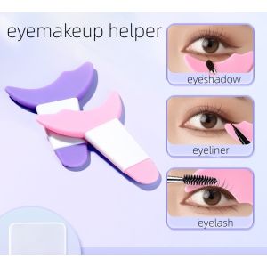 Wholesale Eye Makeup Auxiliary Bezel Smudge Proof Eyelash Eyeliner Helper Easy To Makeup