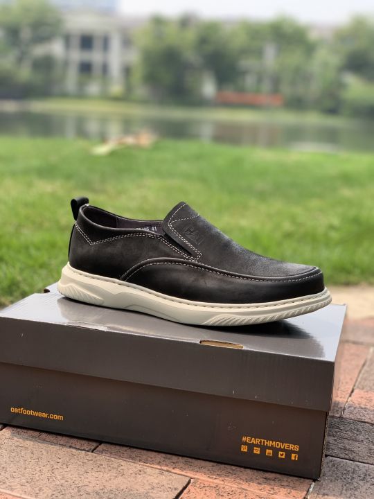 Original Caterpillar CAT-EASE Men Genuine leather boots Work