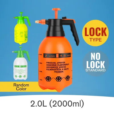 BKK 2Liter Garden Pressure Sprayer Multipurpose Manual Pump Foam Sprinkler Adjustable Head with Lock Pam Racun Kebun.