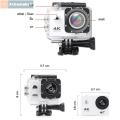 🚚ส่งจากไทย📸กล้องโกโปร กล้องกันน้ำ กล้องGoPro Action Camera 4K Ultra HD DV เลนส์กว้าง มีwifi มีเลือกได้หลายสี มอเตอร์ไซค์ขับขี่กันสั่นกันน้ำ. 