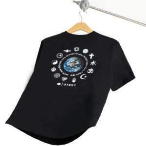 Otsky Kaos Humanity Above Religion Black X P1067A