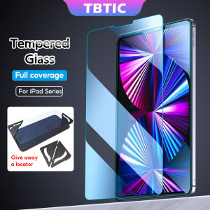 Tbtic bảo vệ màn hình cường lực cho iPad 11th Air 2025 mini7 10th 2022 HD màu xanh mờ-ray cho iPad Pro 12.9 11 inch 2018 2020 2021 9th 7th 8th 10.2 inch air4 10.9 inch air3 Pro 10.5inch 9.7