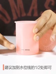 Cốc tạo bọt sữa rửa mặt mịn nhanh an toàn từ nhựa PP thiết kế gọn nhẹ - Có sẵn màu trắng hồng tím