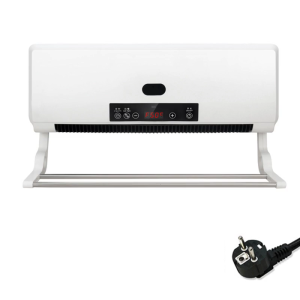 Multiple Purpose Climate Unit And Air Refrigerator Device Highlighting Combined Drying Rack And Low Noise Action For Indoor Comfort