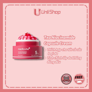MEDICUBE Kem Niacinamide 10% & Công Thức TIX 55g - Giảm Tiết Dầu & Làm Mờ Vết Thâm - Se Khít Lỗ Chân Lông & Tái Tạo Bề Mặt Da Kiểm Soát Bóng Dầu 8H  Phục Hồi Da Căng Bóng Đàn Hồi