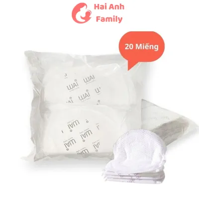 Miếng lót thấm sữa WAI siêu thấm chống tràn túi 100 miếng