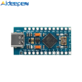 Aideepen Pro Micro Series Pro Micro ATMEGA32U4 5V เมนบอร์ด16M Crystal Oscillator อินเทอร์เฟซ Type-C พร้อมหมุดแถวรองรับ Arduino IDE V1.0.1. 