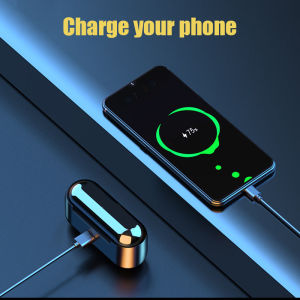 หูฟังบลูทูธ หูฟังคู่แบบสัมผัสพร้อมกล่องชารจ์ หูฟัง หูฟังไร้สาย บลูทูธ 2 ข้าง ไร้สายที่แท้จริงหูฟังบลูทูธสเตอริโอบลูทูธ 5.0 ชุดหูฟังขนาดเล็กพร้อมไมโครโฟนหูฟัง หูฟังเอียบัดTrue Wireless Earbuds Mini Bluetooth Earphone