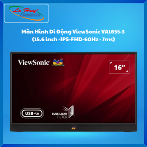 Màn Hình Di Động ViewSonic VA1655-3 (15.6 inch -IPS-FHD-60Hz - 7ms) - Hàng Chính Hãng