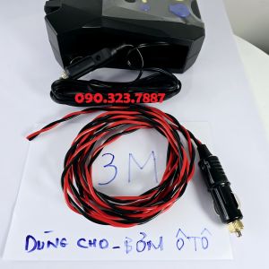 Chân Tẩu Sạc 12v / 24v 180w ( 15A) hàn sẵn dây điện 3M. Chuyên thay thế bơm ô tô máy hút bụi... Loại tốt