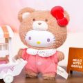 Original Toptoy Kawaii Sanrio Latte Baby Series Plush Doll Action Figure Desktop Decoration Kuromi Model Toy. 