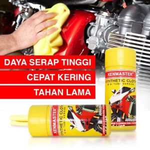 Lap Kanebo / Kenmaster Lap Motor / Lap Chamois Cloth / uk Besar