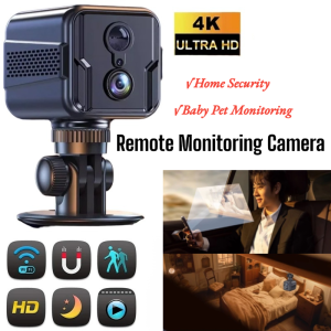 Wireless Monitoring Camera Hidden Mini Remote Camera With Night Vision Baby Pet Monitor HD Monitoring Via Mobile Phone