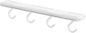 Outanaya Sliding Hook Kitchen Hanger Cup Holder for Kitchen Cup Rack Easy to Use Organizer