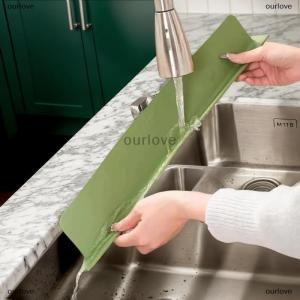 [COD] ourlove อ่างล้างจานซิลิโคนกันน้ำสาดน้ำ1ชิ้น อ่างล้างจานป้องกันน้ำกระเซ็นกันน้ำ