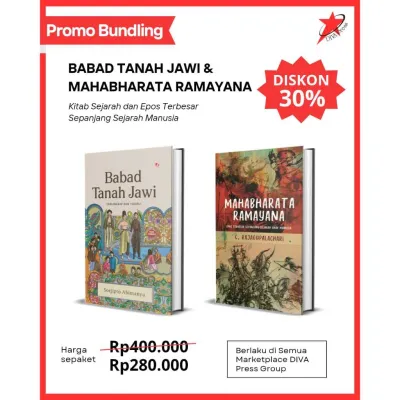 DIVA Press Paket Buku Babad Tanah Jawi & Mahabharata Ramayana Hard Cover - Sejarah
