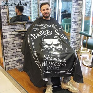 Barber Haircut Cloth Cape with Adjustable Neckline - Waterproof Home Hairdressing Apron for Stylists
