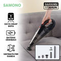 SAMONO Vacuum Cleaner Portable Multifungsi Vacum Lowertage Mesin Penyedot Debu dan Tungau Daya Hisap 6KPa Sistem Filter Ganda SW-VC06. 
