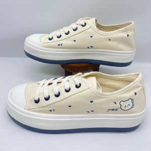 Divine Shoes IMPORT Sepatu Wanita Canvas / Sneakers Trendy Korea Style 6190 Ukuran 35-40