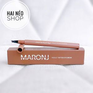 [DATE 20/04/2026] Bút kẻ mày phẩy sợi 3D Maron J Persist Tattoo Eyebrow #T02_Light_Brown 0.8g (Hàn)
