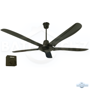 SIBERIAIR SA5B 56” Regulator Ceiling Fan 5 Speed 5 Metal Blade AC Motor BATHKITCHZ