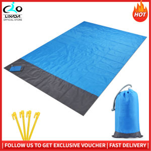 LIXADA Waterproof Beach Blanket Outdoor Portable Picnic Mat Camping Ground Mat Mattress
