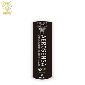 Merkis 3/6Pcs Badminton Goose Feather Shuttlecocks Sports Fitness Aerodynamics Shuttlecock