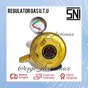 ORIGINAL REGULATOR GAS UTU REGULATOR GAS METER KEPALA GAS 532 SNI REGULATOR UTU RLP-532 300MM 2 KG