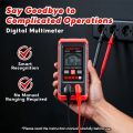 SOARFLY Smart Multimeter 600V Digital Multi Meter AC/DC 4000 Counts NCV High-Precision Anti-Burning Data Hold. 