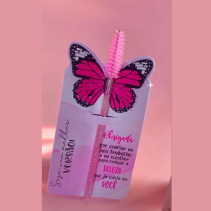 Set Sisir Alis Butterfly Custom Nama - Aksesoris Makeup Premium