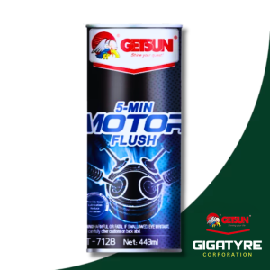 GIGATYRE - 443ml Getsun Motor Flush – 5-Minute Engine Cleaner | Removes Sludge & Deposits