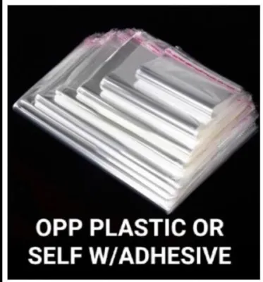50/100 pcs OPP Clear Plastic with Self Adhesive with Airhole