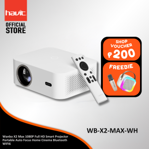 Wanbo X2 Max 1080P Full HD Smart Projector Portable Auto Focus Home Cinema Bluetooth WIFI Android