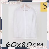 Clothes Dust Cover Transparent Dust Bag Hanging Cloth Pocket Washable Dust-Proof Suit Coat Dress Overcoat Suit Covers