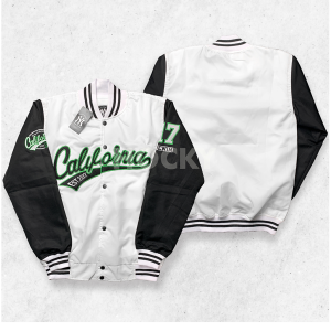 HOCKY Jaket Baseball Pria Wanita Kombinasi Warna Varsity California Bomber Premium Series Keren Terbaru