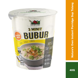 Nature’s Own Instant Cup Porridge Sup Tulang (40g)