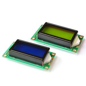 8x2 Character LCD Display Module Multiple Backlight Color High Contrast Ratio For Electronic Prototyping