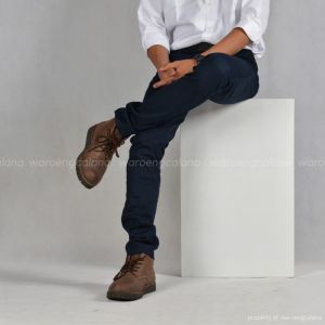 IN ONE Celana Chino Panjang Pria Dewasa 100% Katun Tebal Melar - Jahitan Kuat dan Rapi, Warna Tidak Pudar (Model SkinnyTrend dan Funky) - Harga Terjangkau (Tidak Menguras Kantong)