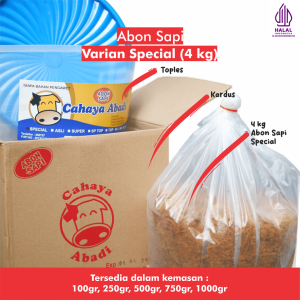 GROSIR 4KG Cahaya Abadi Abon Sapi "SPECIAL"