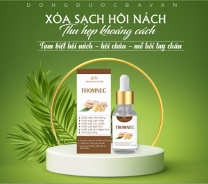 Chính Hãng Hết Hôi Nách 100% - THOMNEC HIỆU QUẢ NGAY TỪ LẦN DÙNG ĐẦU TIÊN Sản phẩm của Đông Dược Bà Vân