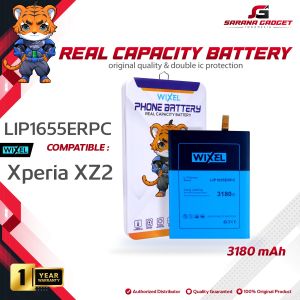 WIXEL Baterai Sony Xperia XZ2 702SO SOV37 LIP1655ERPC Docomo Global Double Power Real Capacity Batre Batrai Battery HP Handphone Ori Original