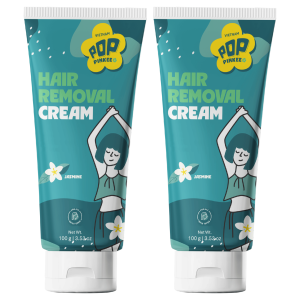 COMBO Kem Tẩy Lông Pop Pinkee Nhẹ Dịu Tẩy Lông Êm Ái - 100g