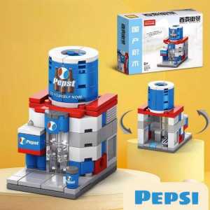 Gratis Ongkir - Building Blocks Mainan Anak / Building Blocks Toko Makanan / Mainan Anak